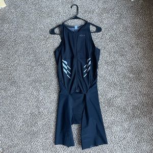 Roka Men's Gen II Elite Aero Sleeveless Tri Suit Large